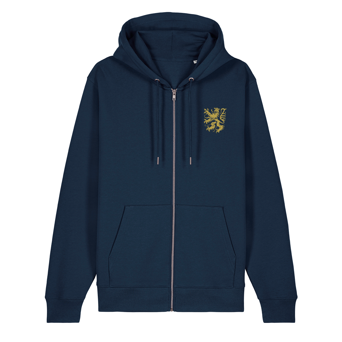 Pfälzer Löwe gold - Zip-Hoodie Unisex