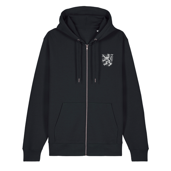 Pfälzer Löwe silber - Zip-Hoodie Unisex