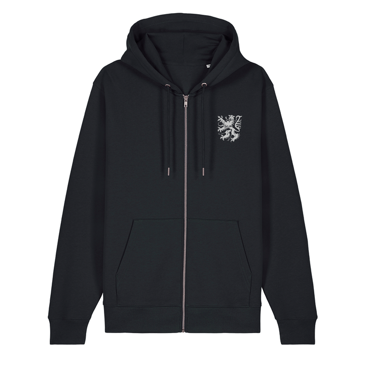 Pfälzer Löwe silber - Zip-Hoodie Unisex