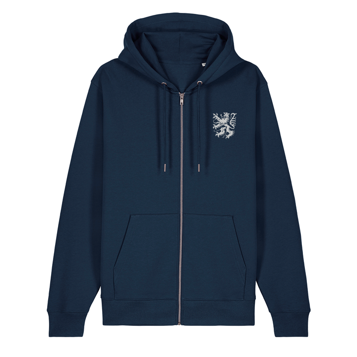 Pfälzer Löwe silber - Zip-Hoodie Unisex