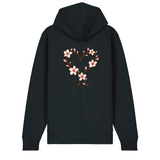 Mandelblüte - Zip-Hoodie Unisex