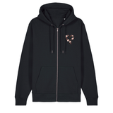 Mandelblüte - Zip-Hoodie Unisex