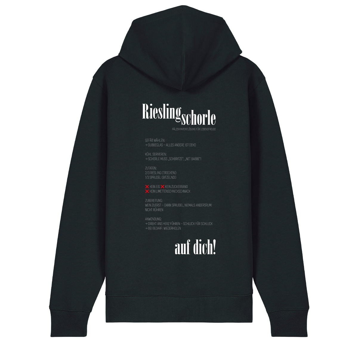 Rieslingschorle - Zip-Hoodie Unisex